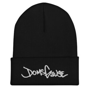 Doms Gauge Embroidered Cuffed Beanie